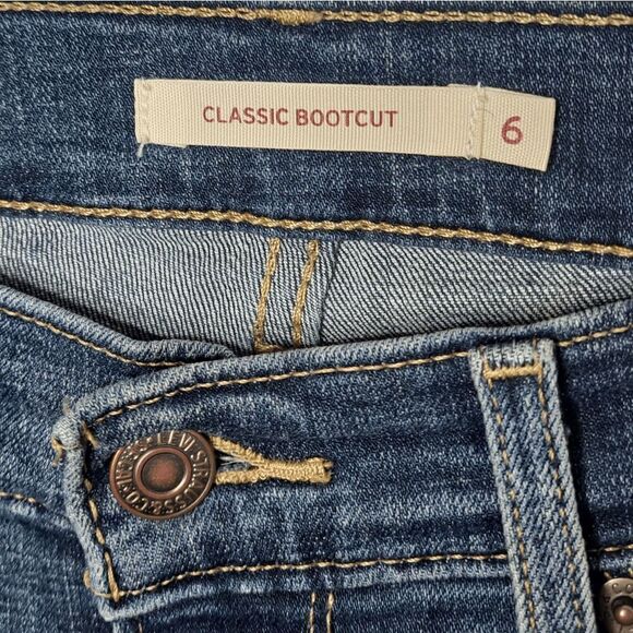 Levi's Classic Bootcut Jeans size 6 - Picture 5 of 8